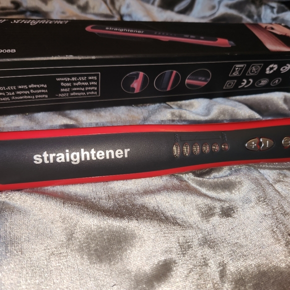 NEW With Box, Hair Straightener HQT-908B Brush Tool,Beauty,Hot Iron,PTC Heating - Picture 5 of 6